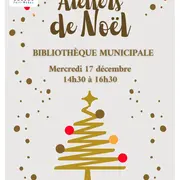 Ateliers de Noël à la bibliothèque