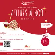 Ateliers de Noël - Ressourcerie le Dirigeable