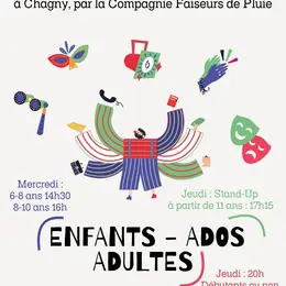 ATELIERS DE THEÂTRE - saison 2026-2027