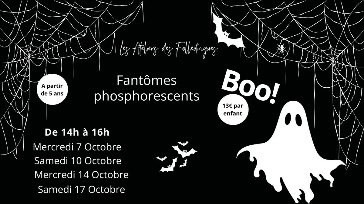 Ateliers des Folledingues : Spécial Halloween