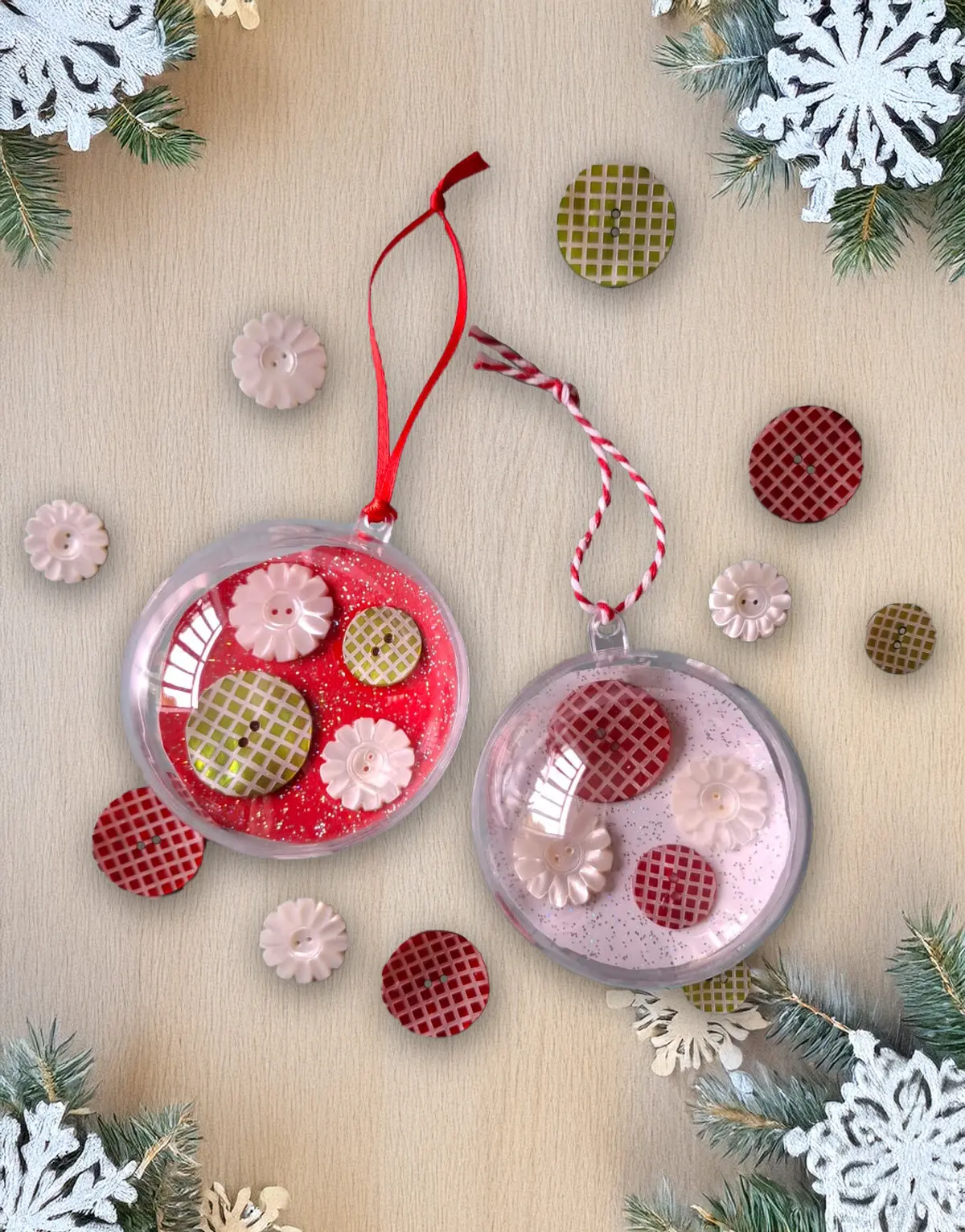 Ateliers des vacances de Noël « Boule nacrée »