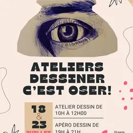 Ateliers dessiner c'est oser !