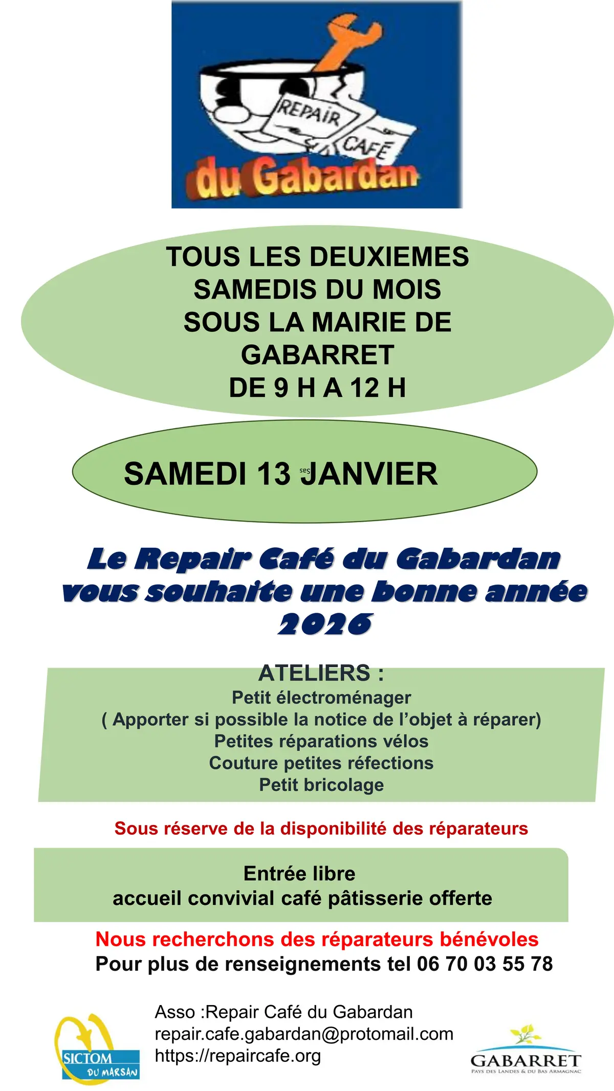 Ateliers du Repair'café