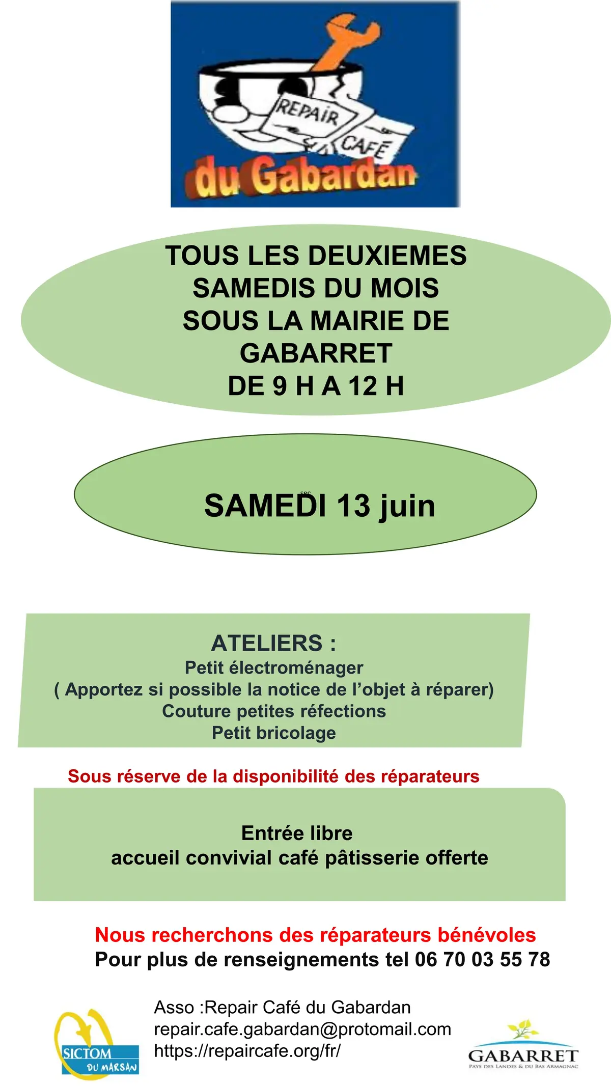 Ateliers du Repair'café