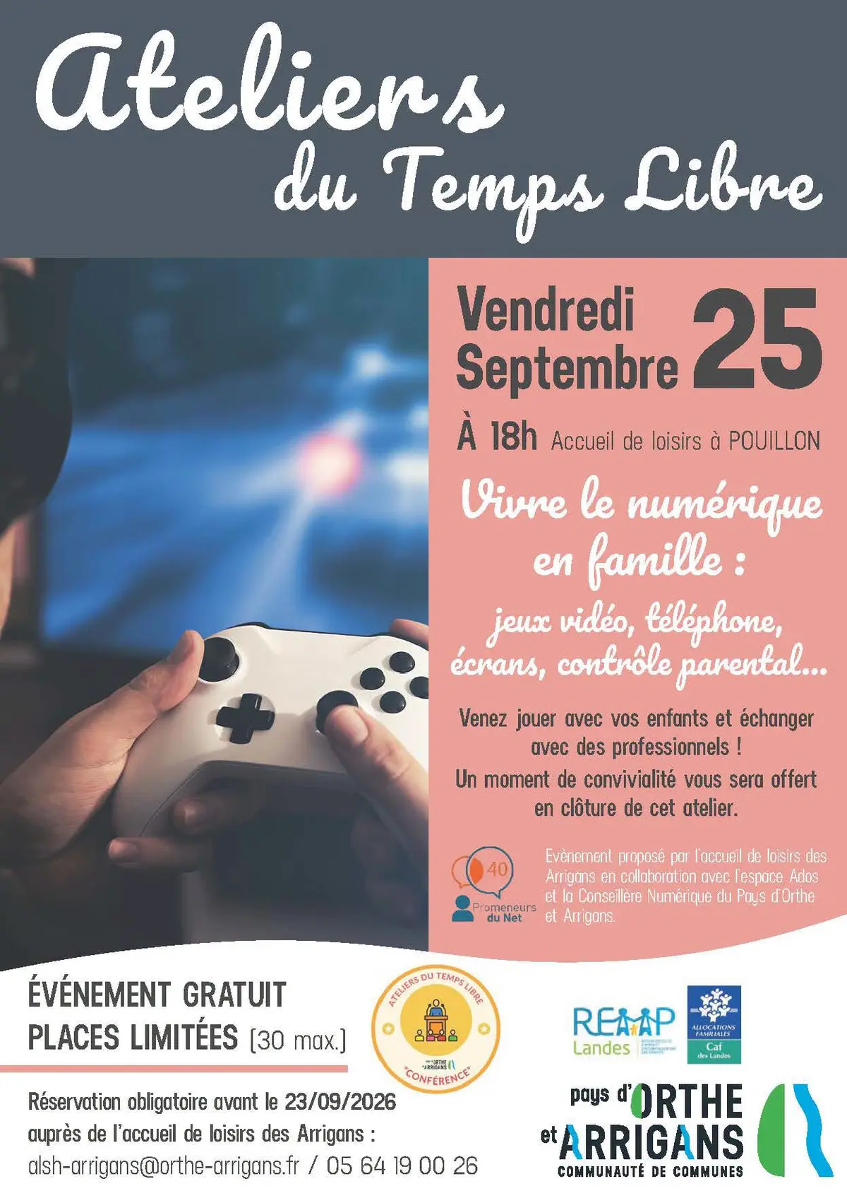 Ateliers du temps libre