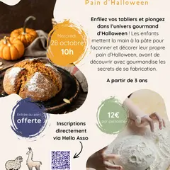 Ateliers Familles - Pain D'Halloween