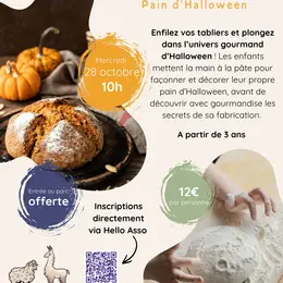 Ateliers Familles - Pain D'Halloween