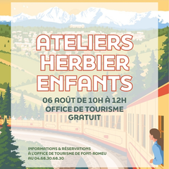 Ateliers Herbiers Enfants - Jeudi 06 Août