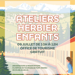 Ateliers Herbiers Enfants - Jeudi 09 Juillet