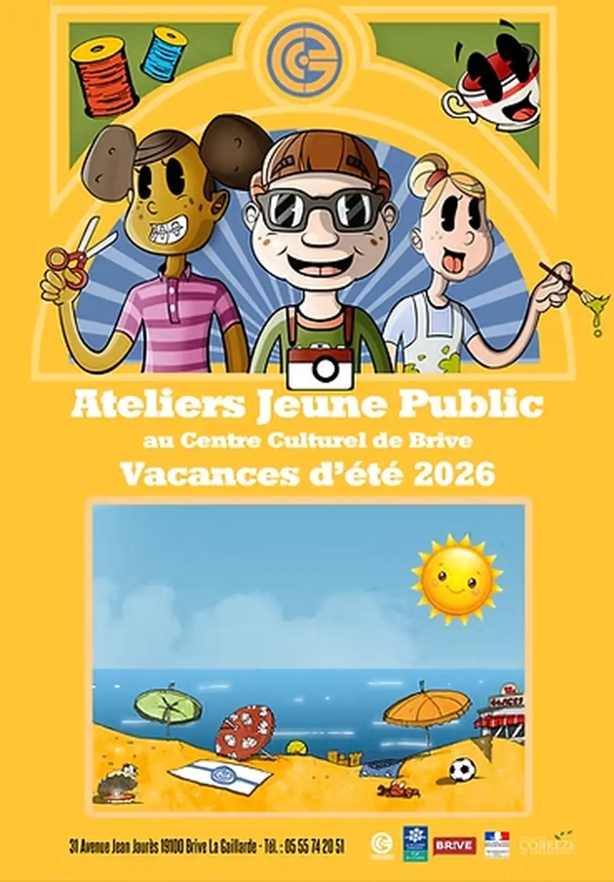 Ateliers jeune public: Eventail (Centre culturel)