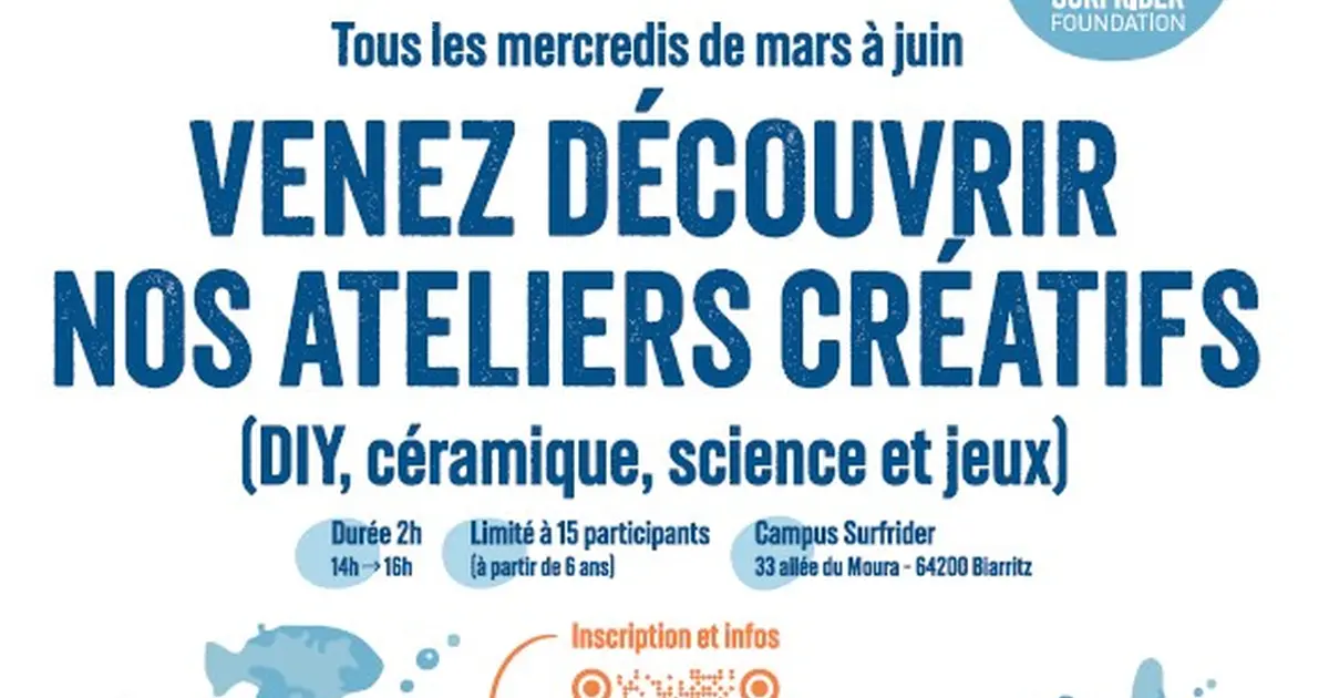 Ateliers kids du mercredi : Découvrir l'Océan autrement