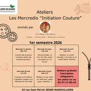 Ateliers : les mercredis Initiation Couture