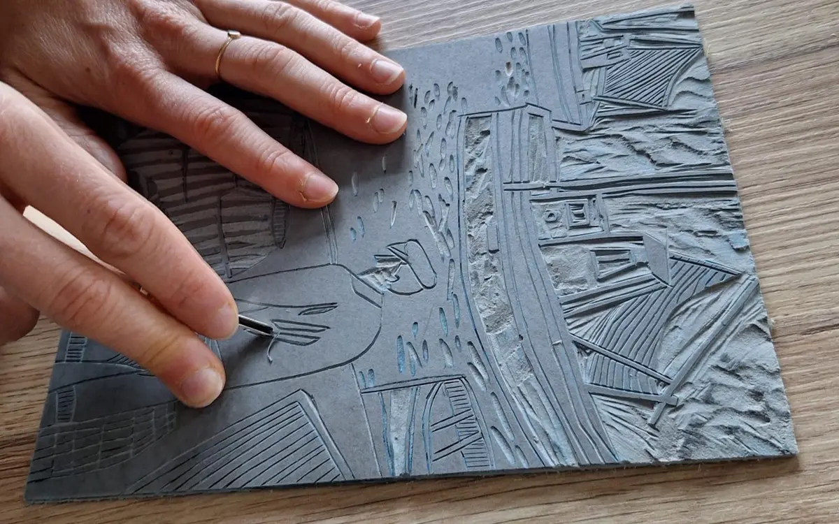 Ateliers Manufacture Pays Basque - Atelier linogravure