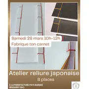Ateliers Manufacture Pays Basque - Atelier reliure japonaise