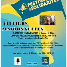 Ateliers marionnettes