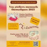Ateliers mensuels thématiques - Art de Conter