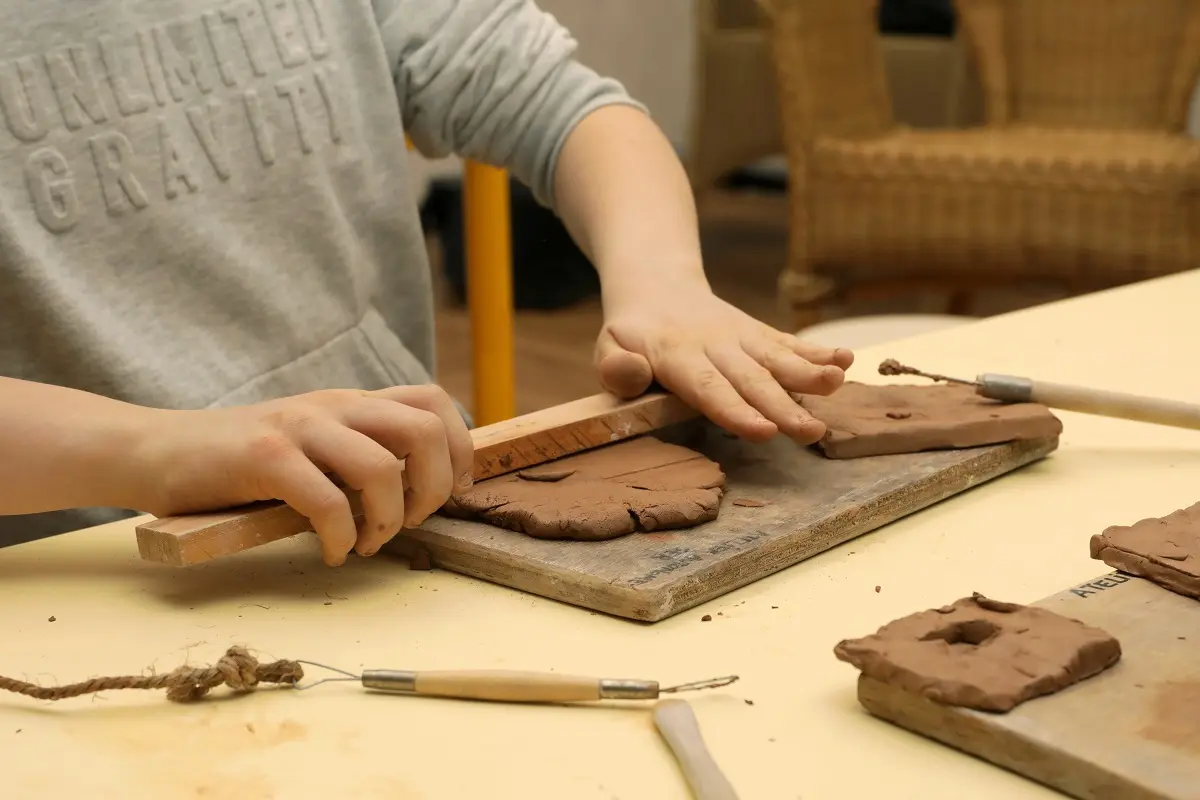 Ateliers modelage des vacances d'automne