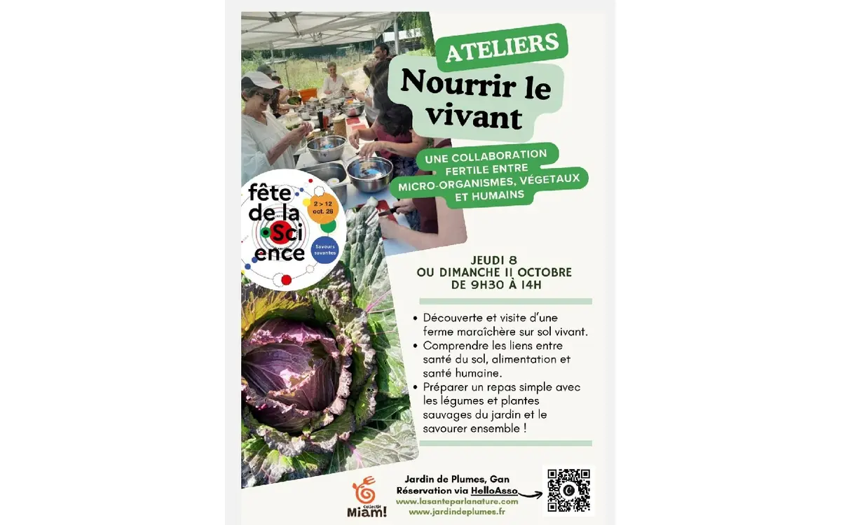 Ateliers nourrir le vivant