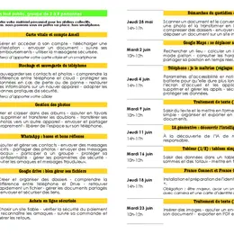 Ateliers numériques