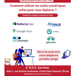 Ateliers numériques mobilité - MobiNum