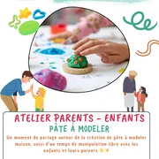 Ateliers parents-enfants : pâte à modeler