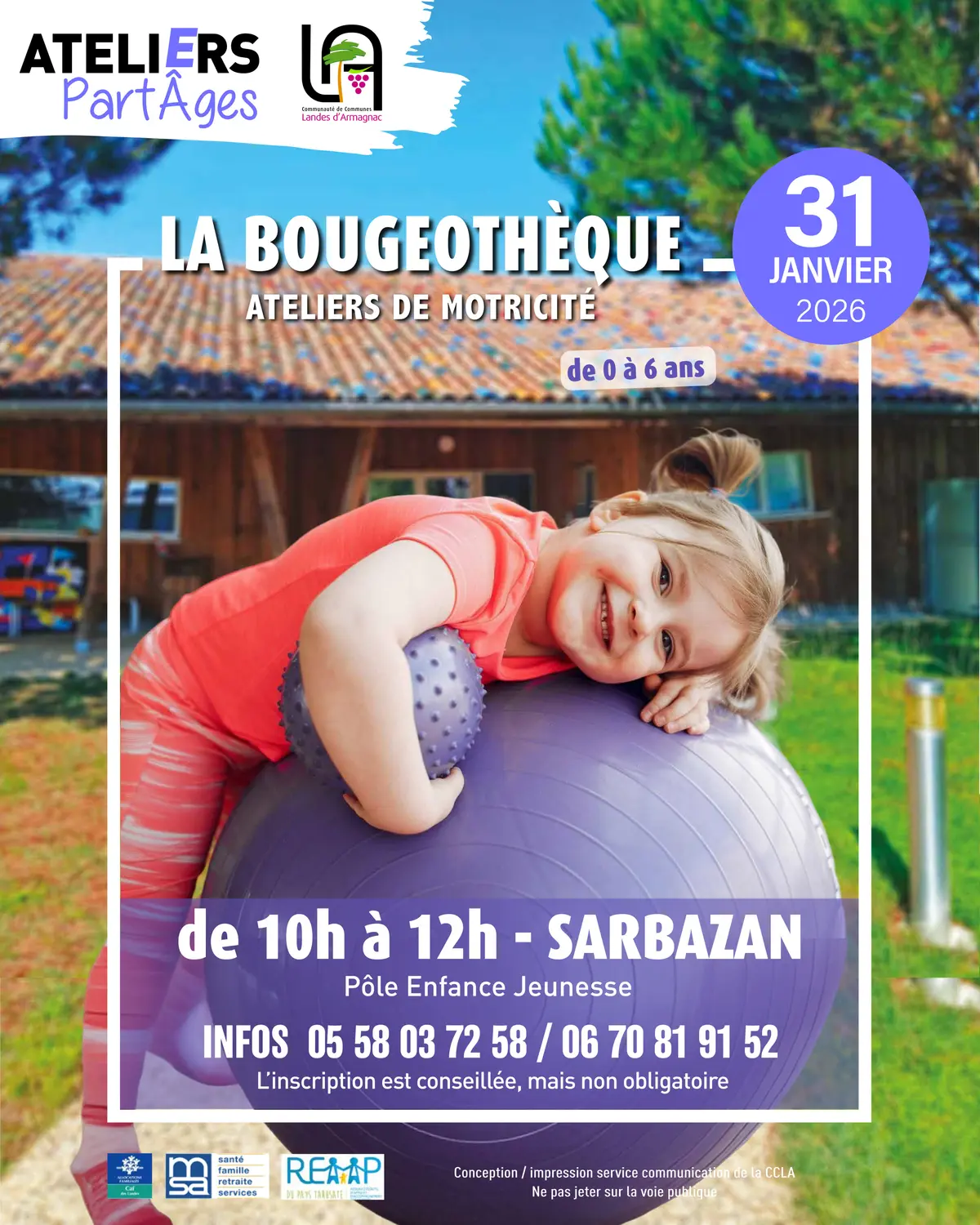 Ateliers Part'âges : La bougeothèque