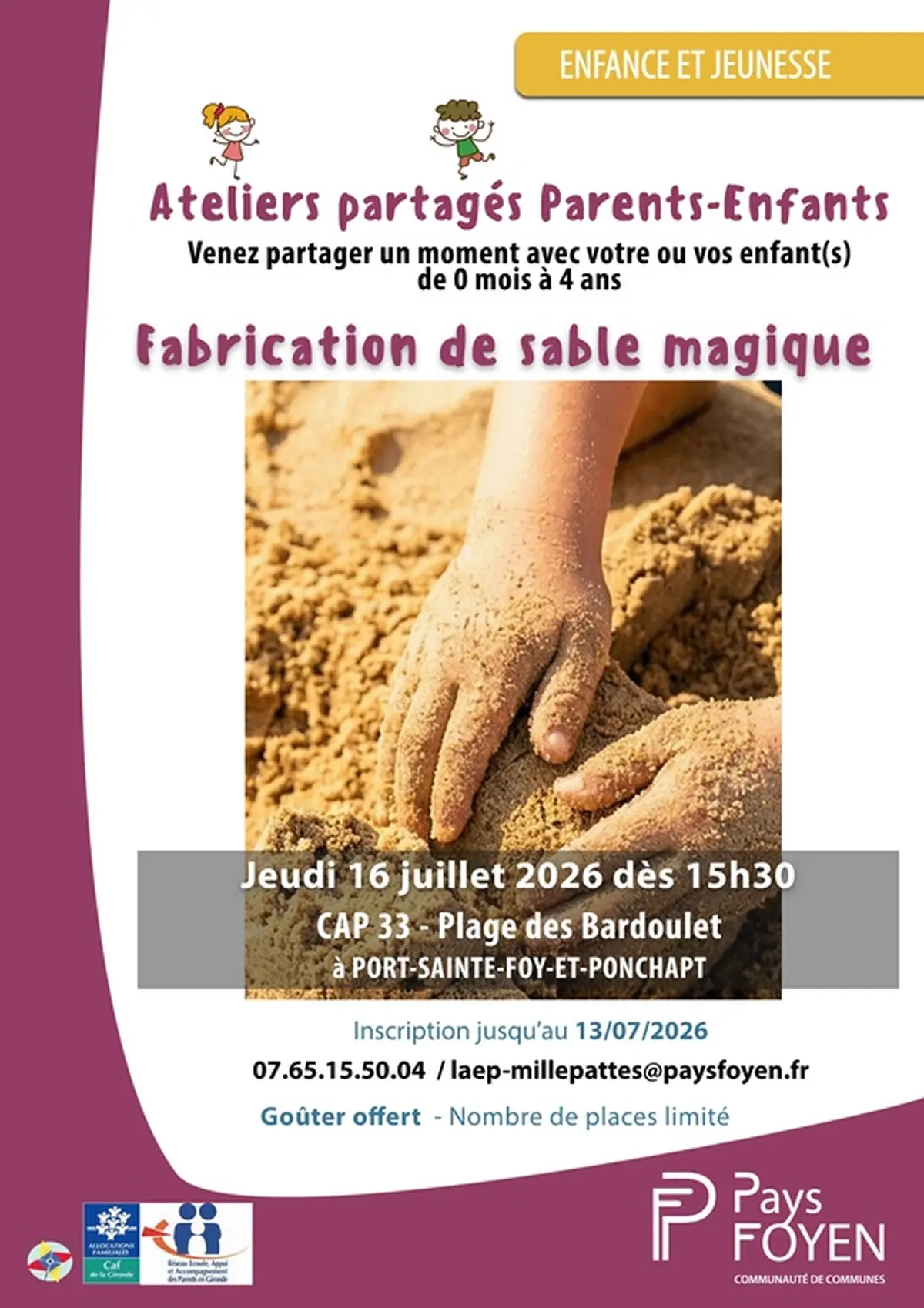 Ateliers partagés Parents-Enfants