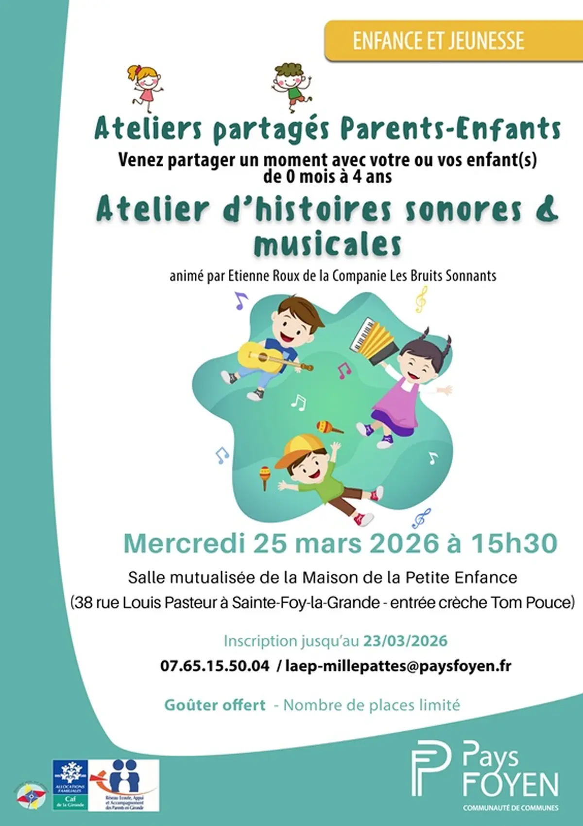 Ateliers partagés Parents-Enfants