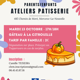 Ateliers patisserie Parents/Enfants - Clem