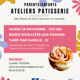 Ateliers patisserie Parents/Enfants - Clem