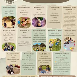 Ateliers pédagogiques à la ferme