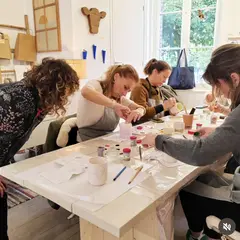 Ateliers peinture sur céramique - avec MaNat poterie