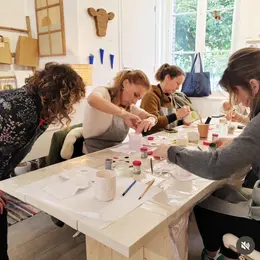 Ateliers peinture sur céramique - avec MaNat poterie