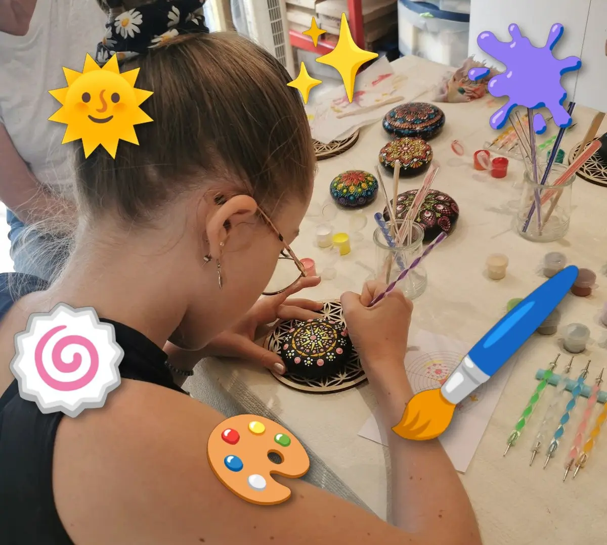 Ateliers peinture vacances enfants