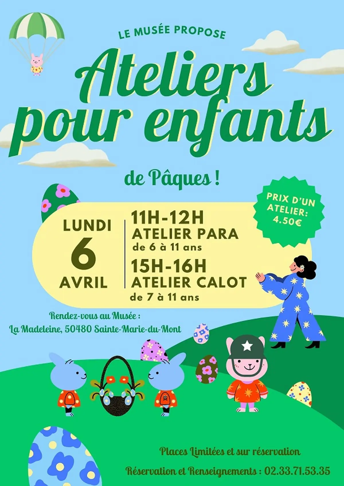 Ateliers pour enfants