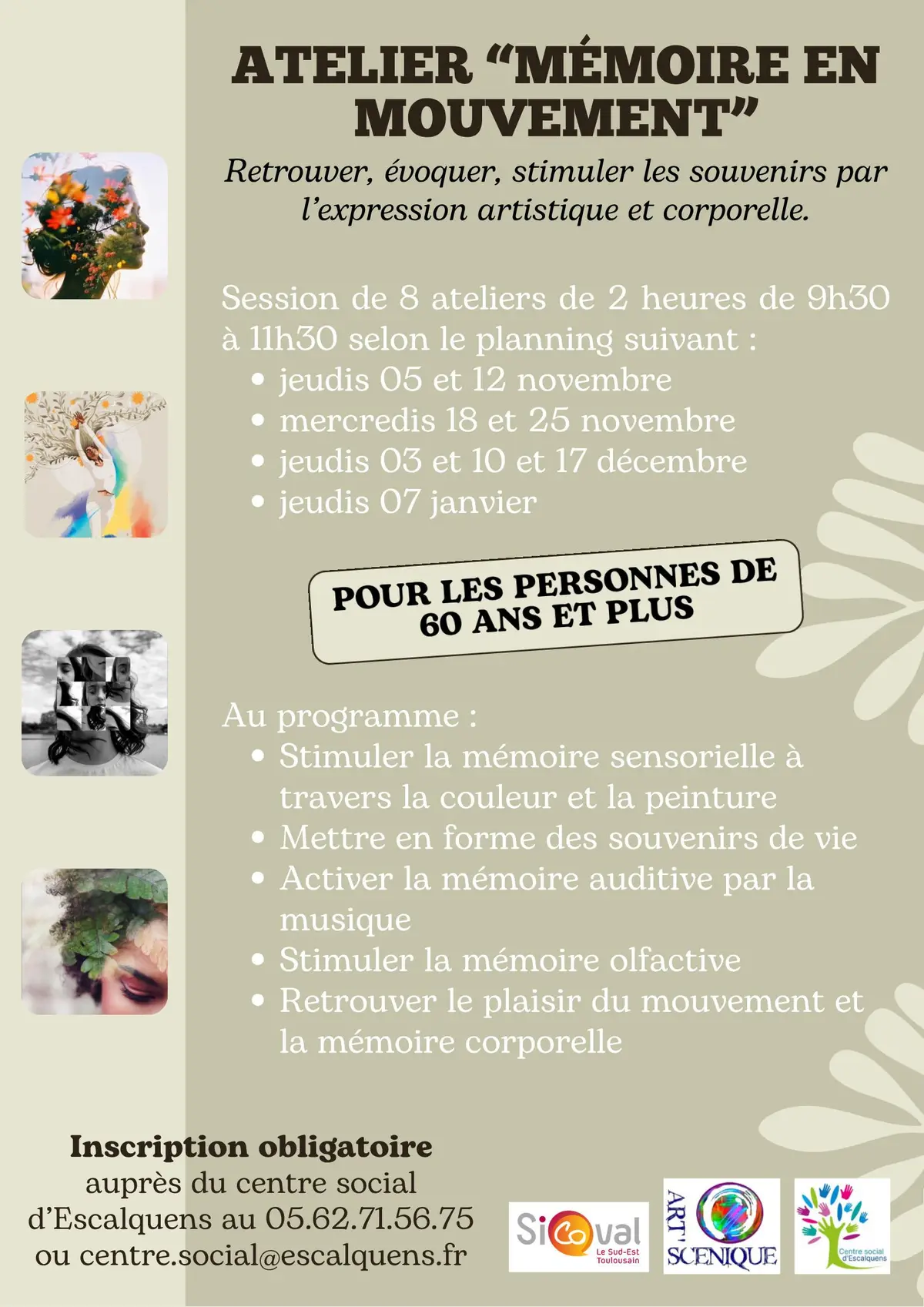 Ateliers Séniors Mémoire En Mouvement