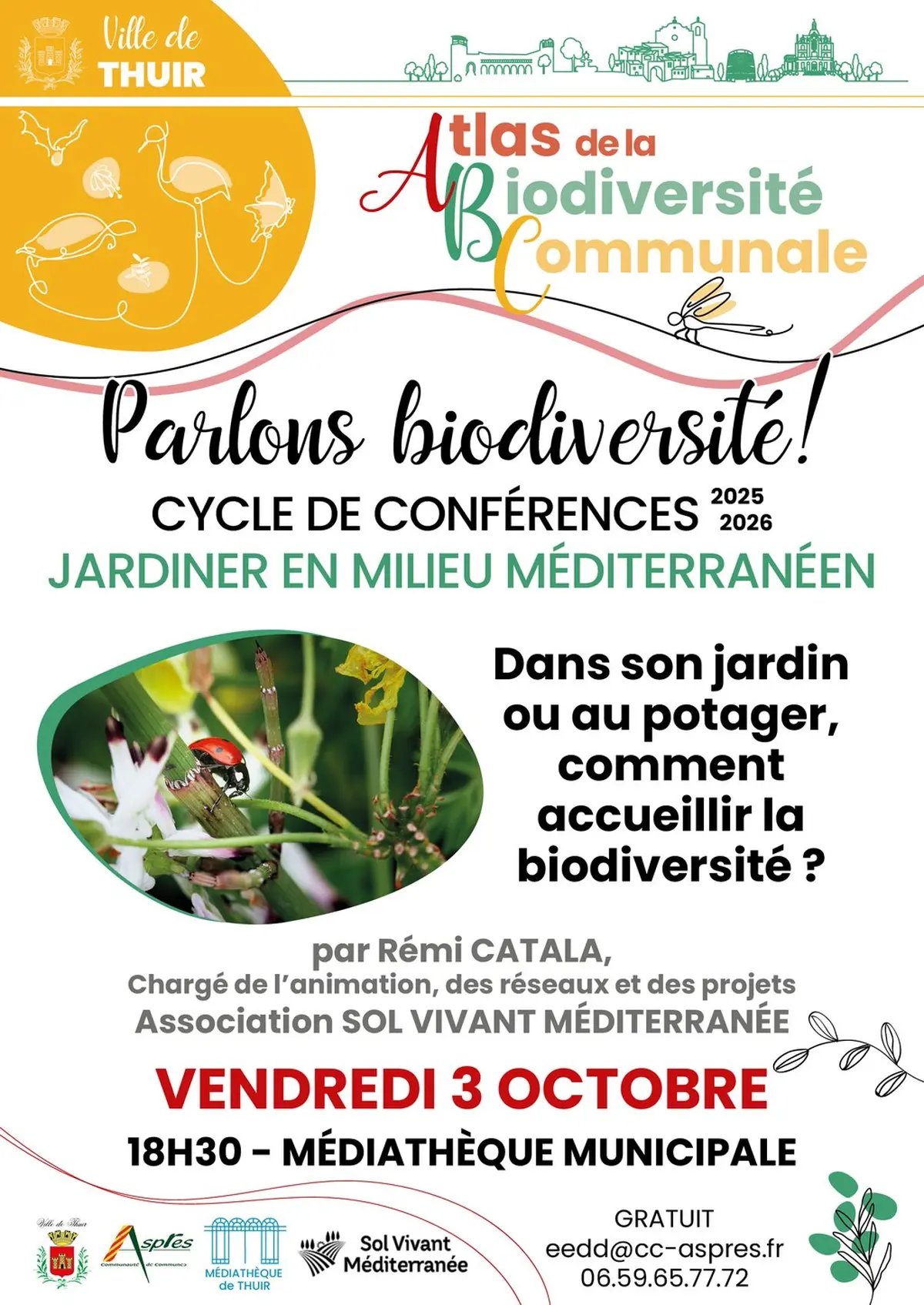 Atlas De La Biodiversité Communale - Conférence La Gestion Différenciée Ou Comment Préserver Cadre De Vie Et Biodiversité?