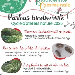 Atlas De La Biodiversité Communale Des Aspres - Cycle Des Atéliers Nature