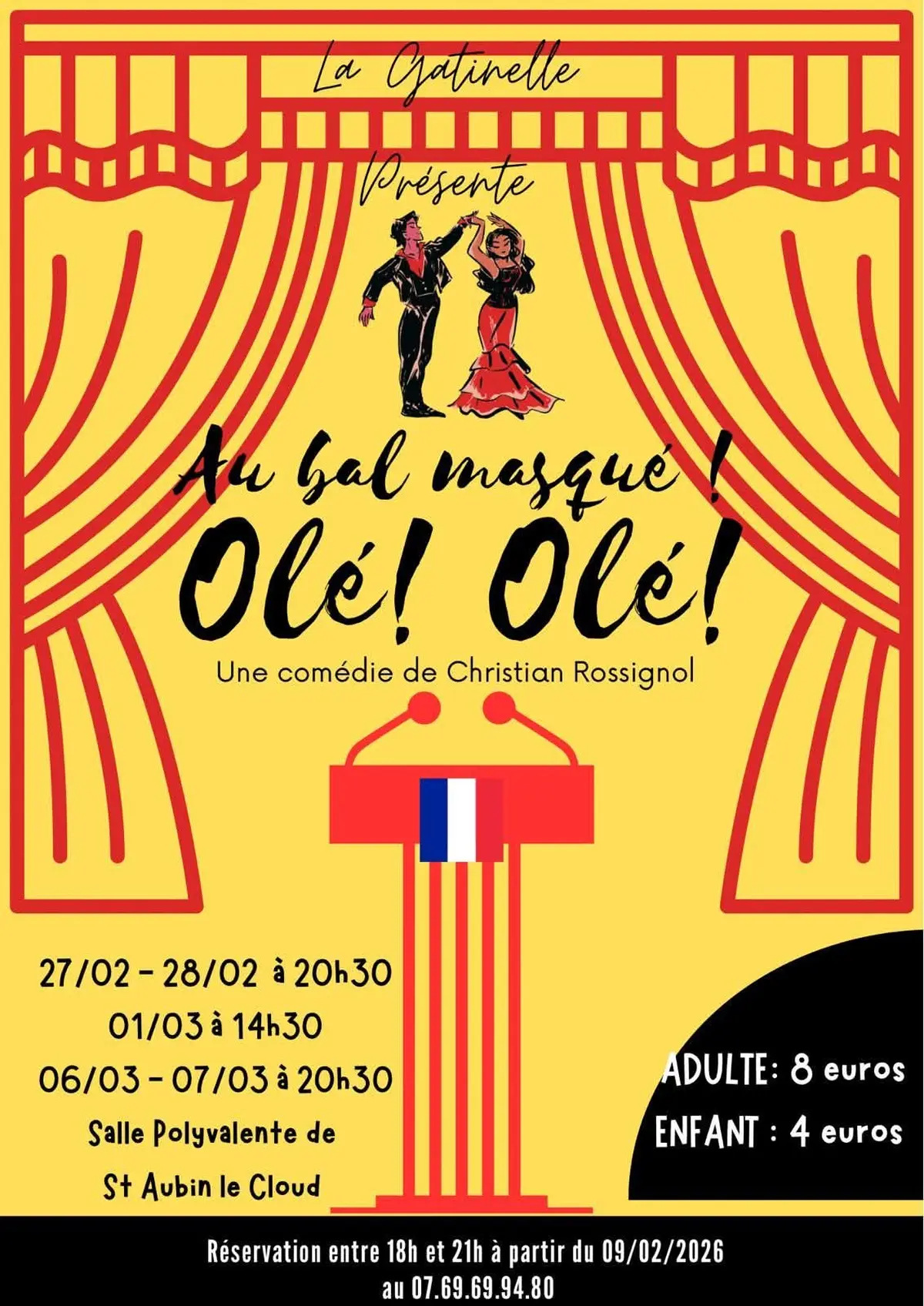 Au bal masqué ! Olé ! Olé ! - Théâtre à Saint Aubin