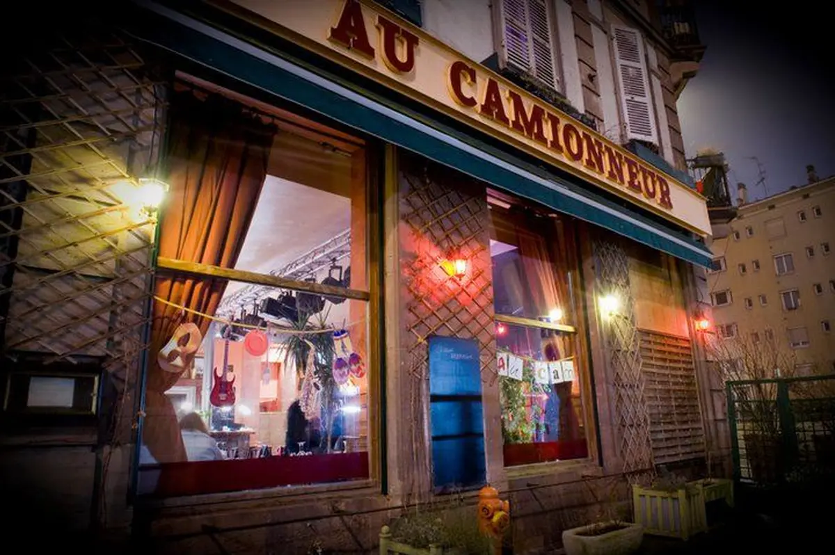 La devanture du Camionneur à Strasbourg 