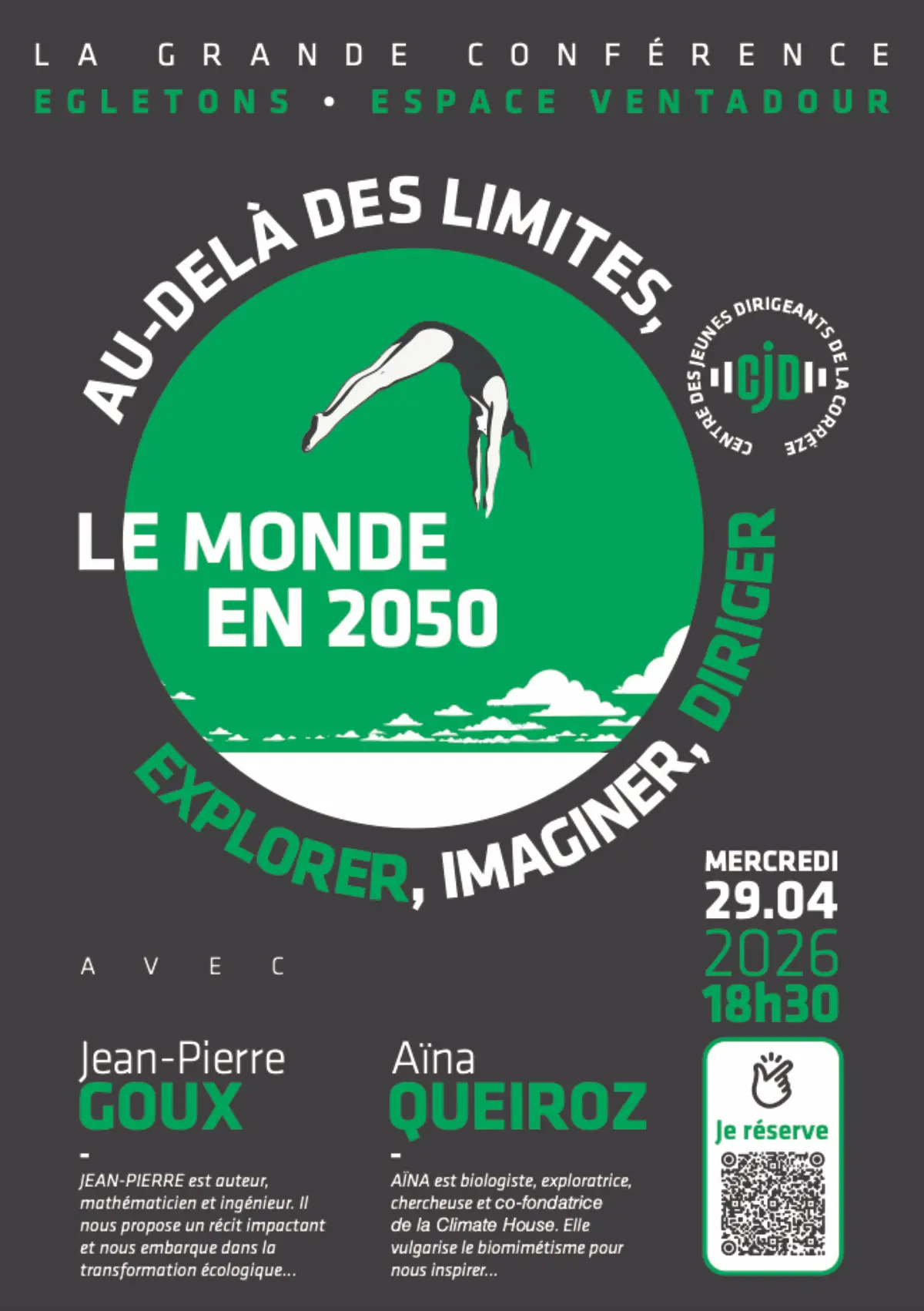 Au-delà des Limites... Explorer, imaginer, diriger le monde en 2050