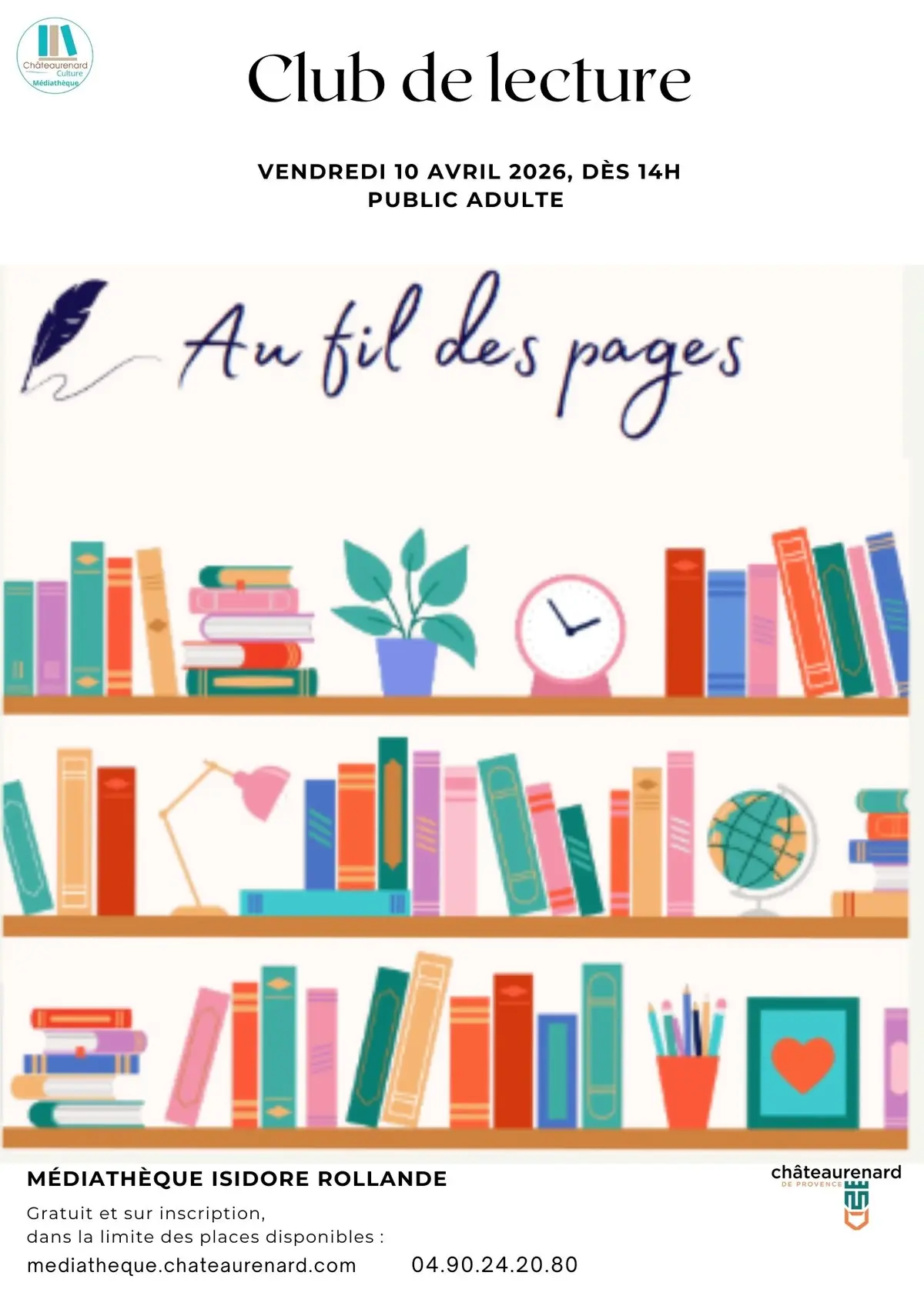Au fil des pages