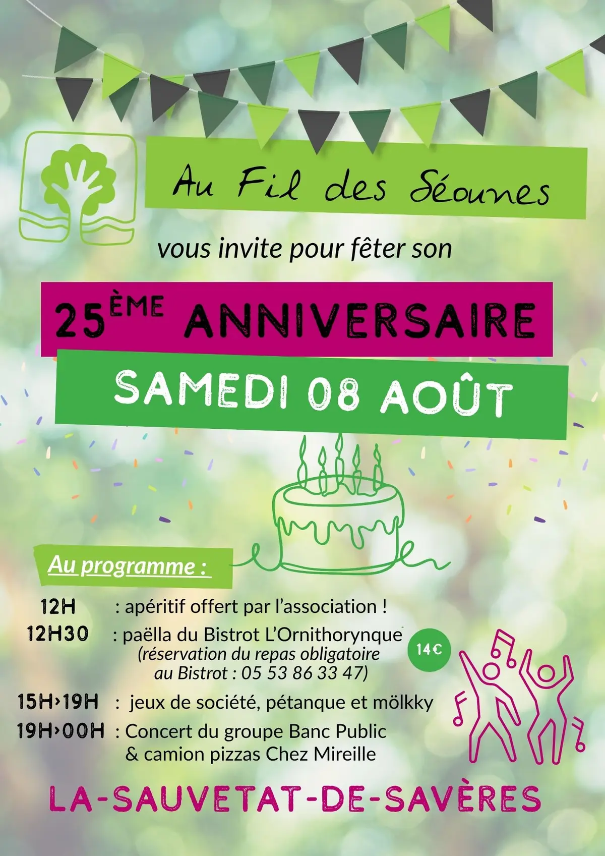 Au Fil des Séounes fête ses 25 ans !