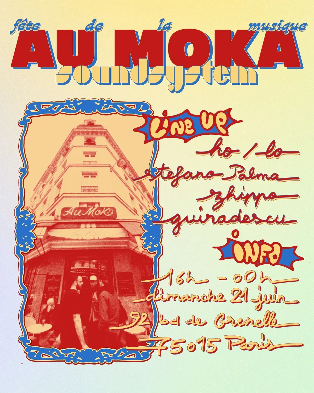 Au Moka Fête La Musique