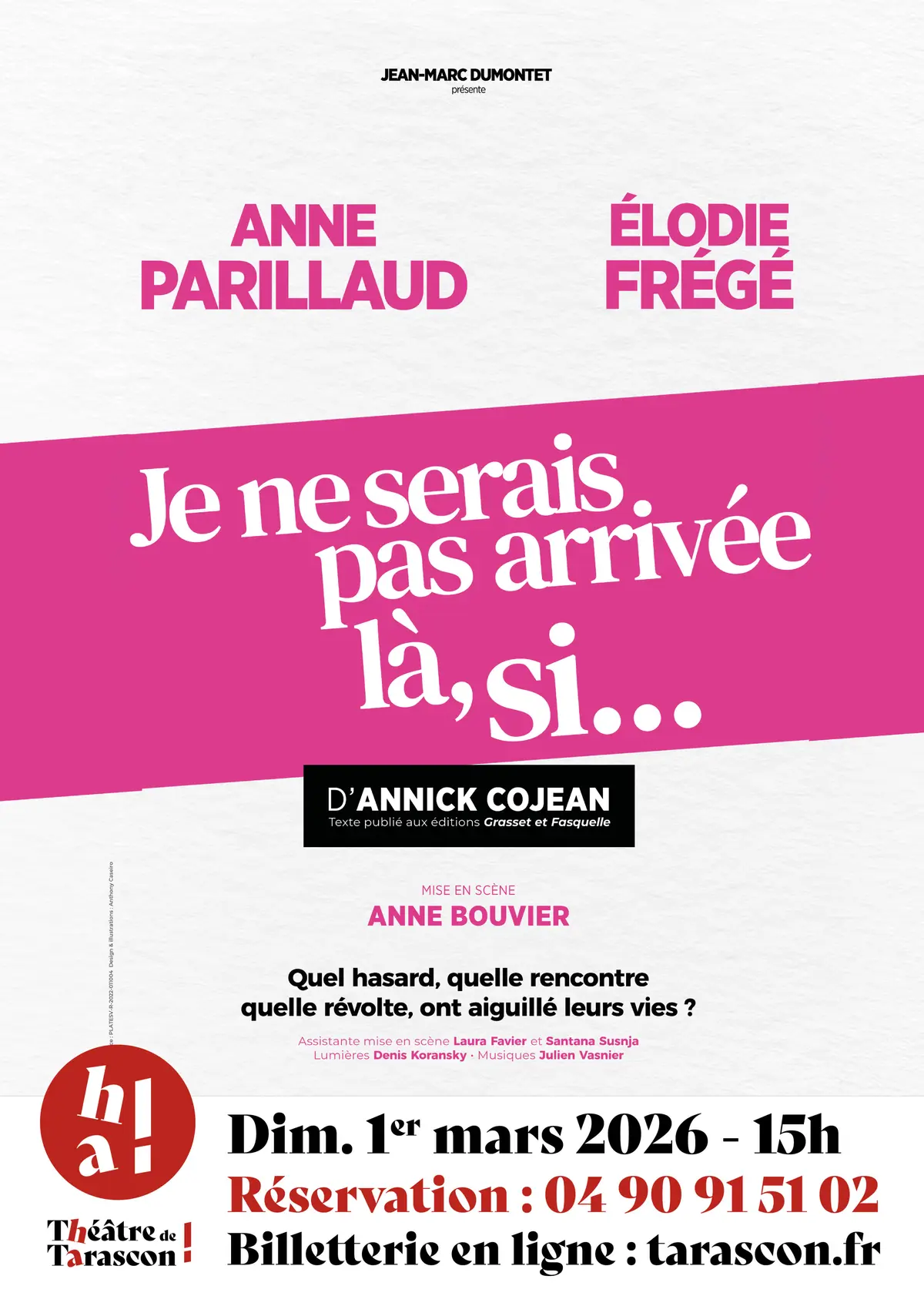 Au Théâtre Je ne serais pas arrivée là si... 