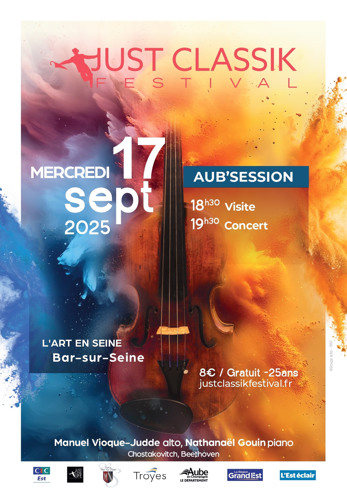 Aube'Session - Le Just Classik Festival en bas de chez vous