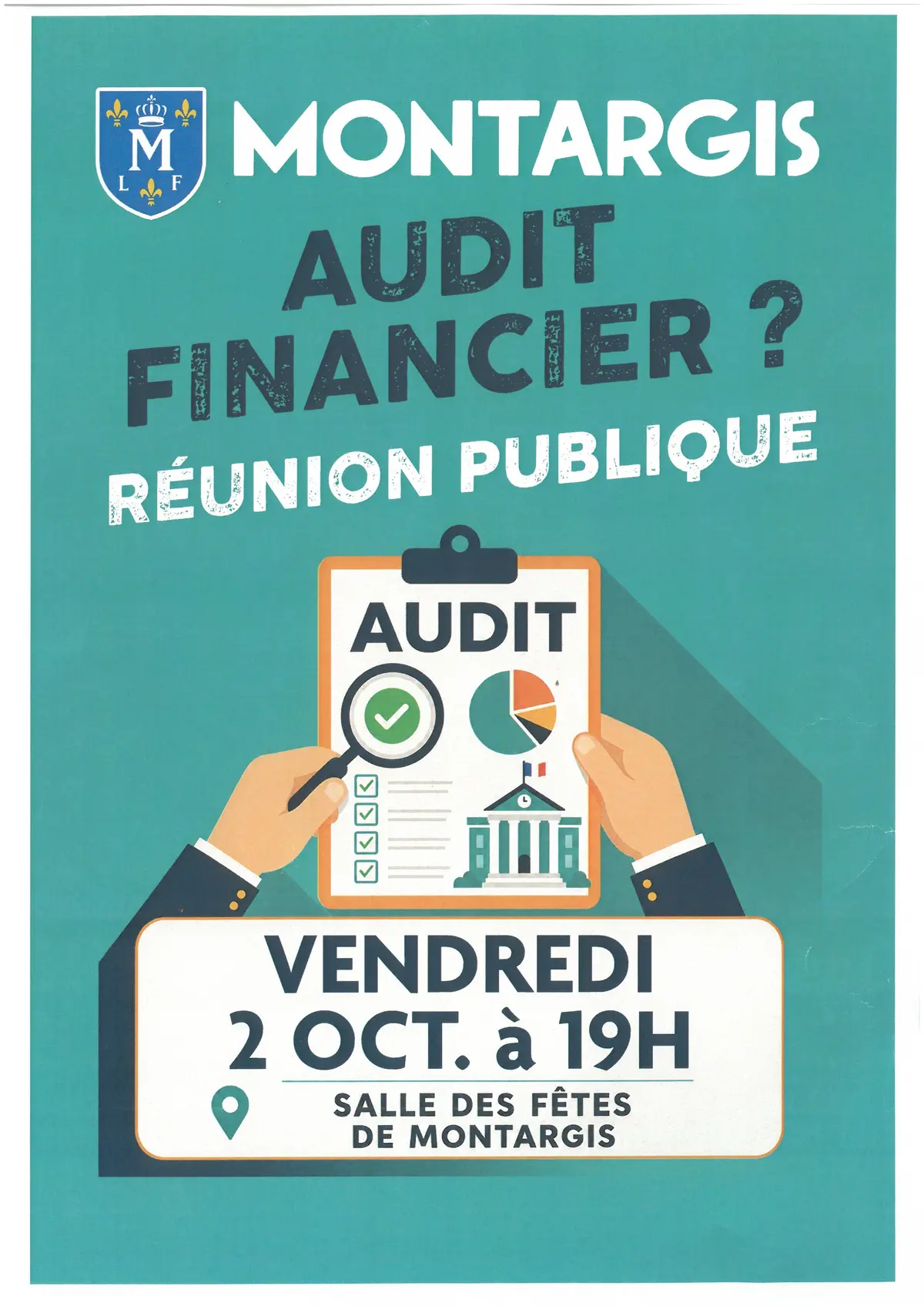 Audit financier ? Réunion publique