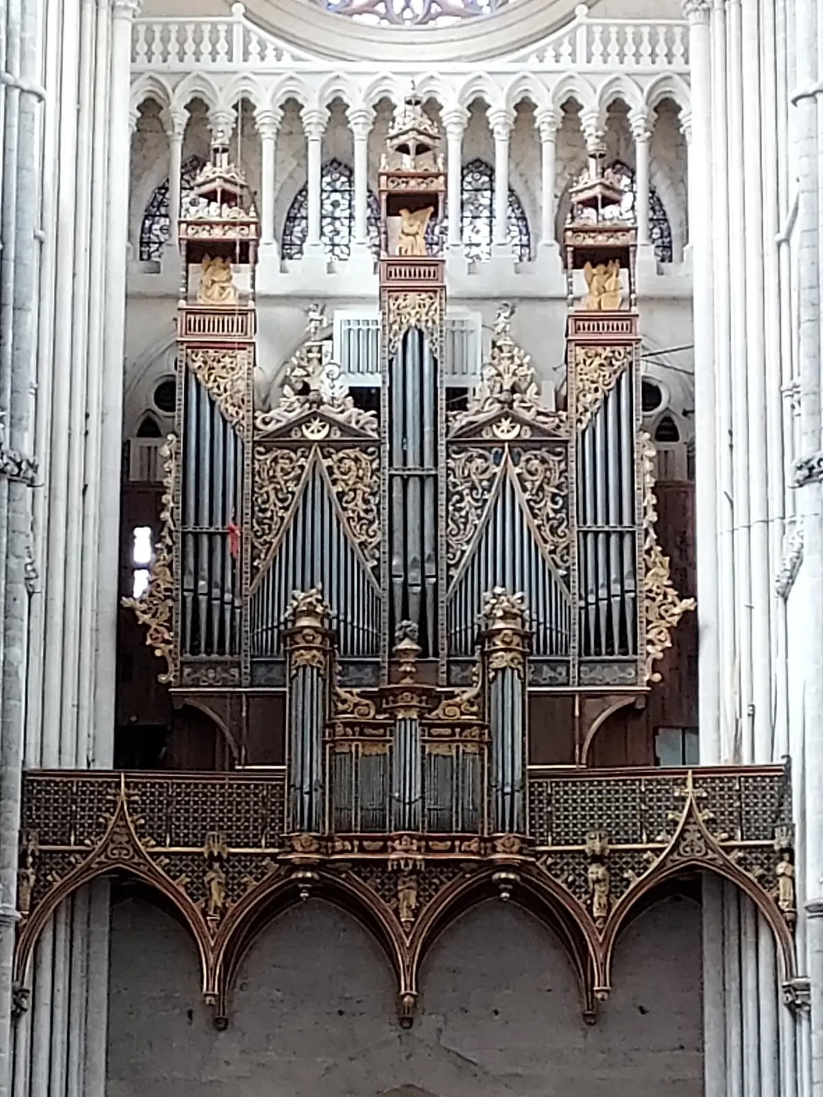 Audition d'orgue à la Cathédrale d'Amiens