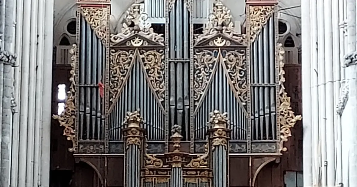 Audition d'orgue à la Cathédrale d'Amiens