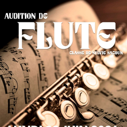 Audition de flute